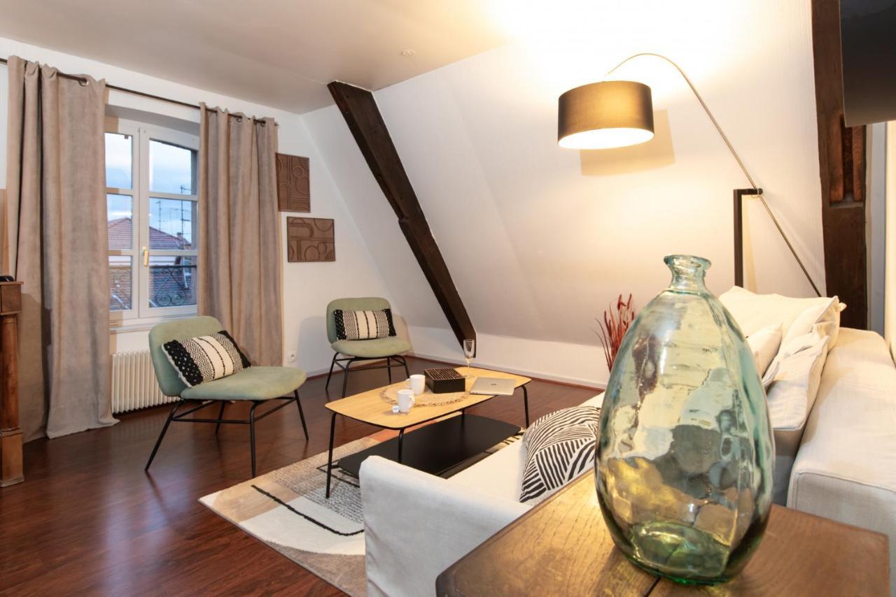 La Loge By "Cosy Morning" Havre De Paix Au Centre De Colmar, Ideal Pour 4 Personnes Kültér fotó